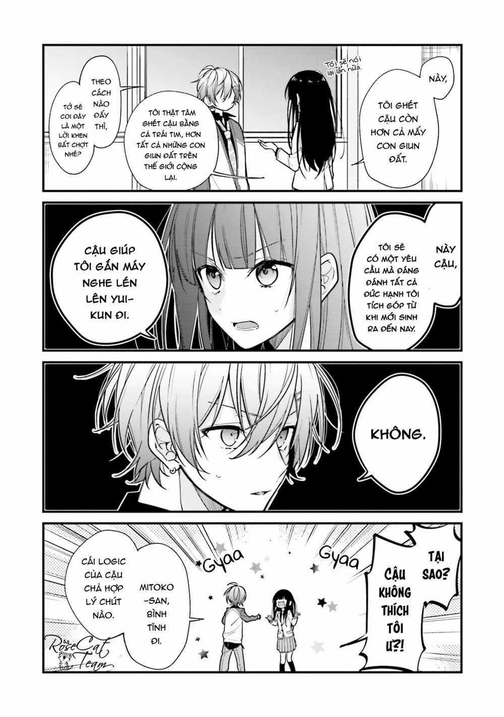 Cho Dù Tôi Có Chết, Tôi Cũng Sẽ Không Chọn Cậu Chương 4 trang 10