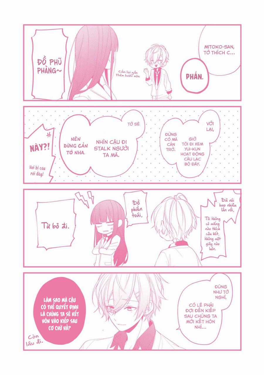 Cho Dù Tôi Có Chết, Tôi Cũng Sẽ Không Chọn Cậu Chương 9 trang 28