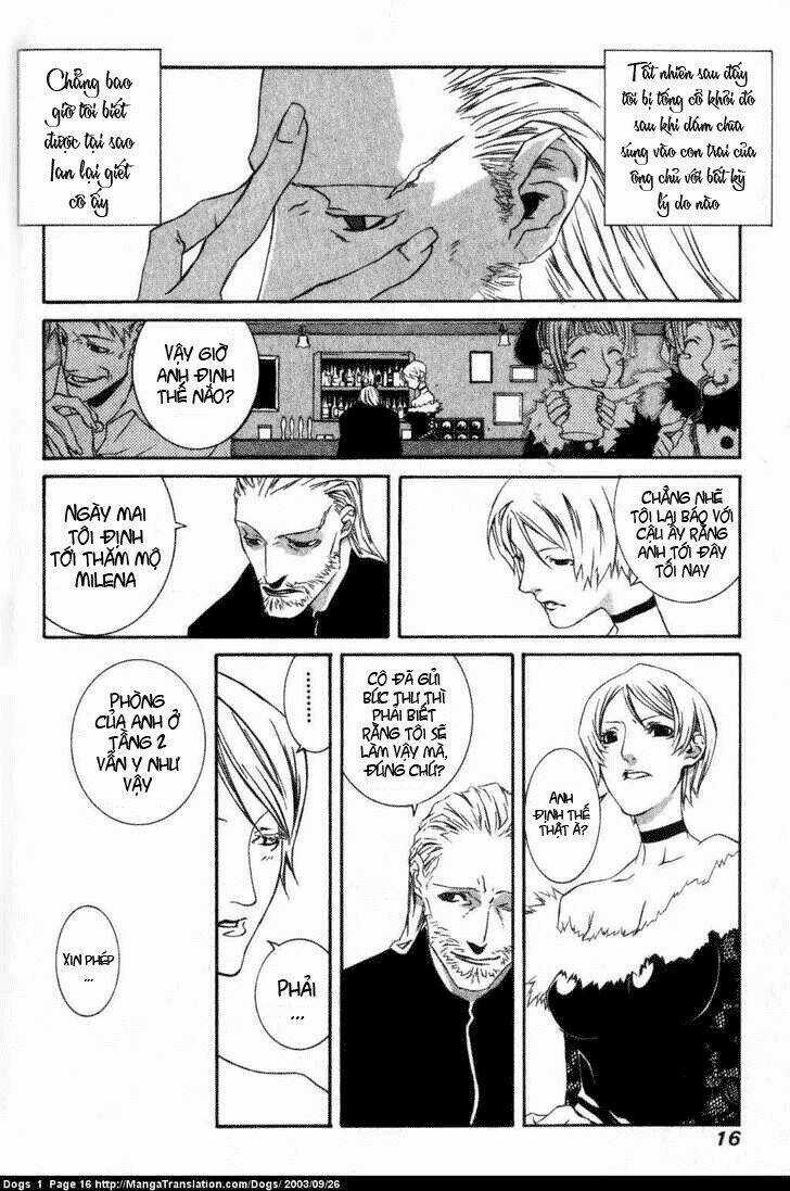 "Chó hoang" tại Thế Giới Ngầm Chapter 1 trang 11