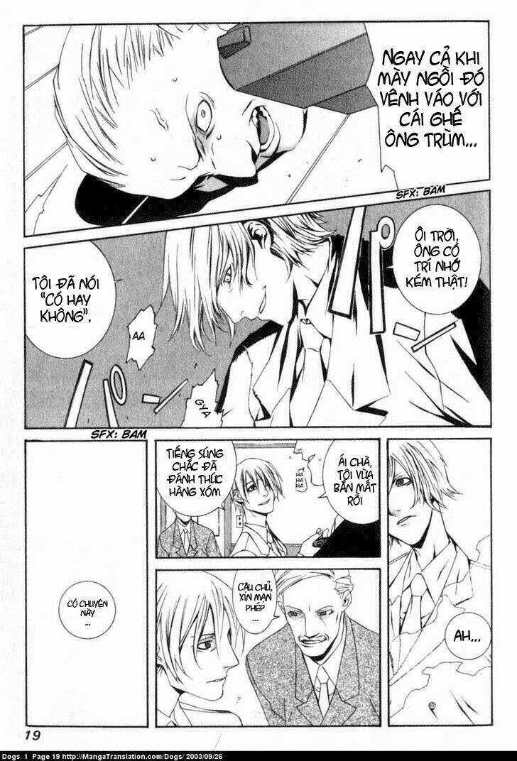 "Chó hoang" tại Thế Giới Ngầm Chapter 1 trang 14