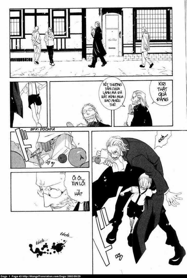 "Chó hoang" tại Thế Giới Ngầm Chapter 1 trang 38