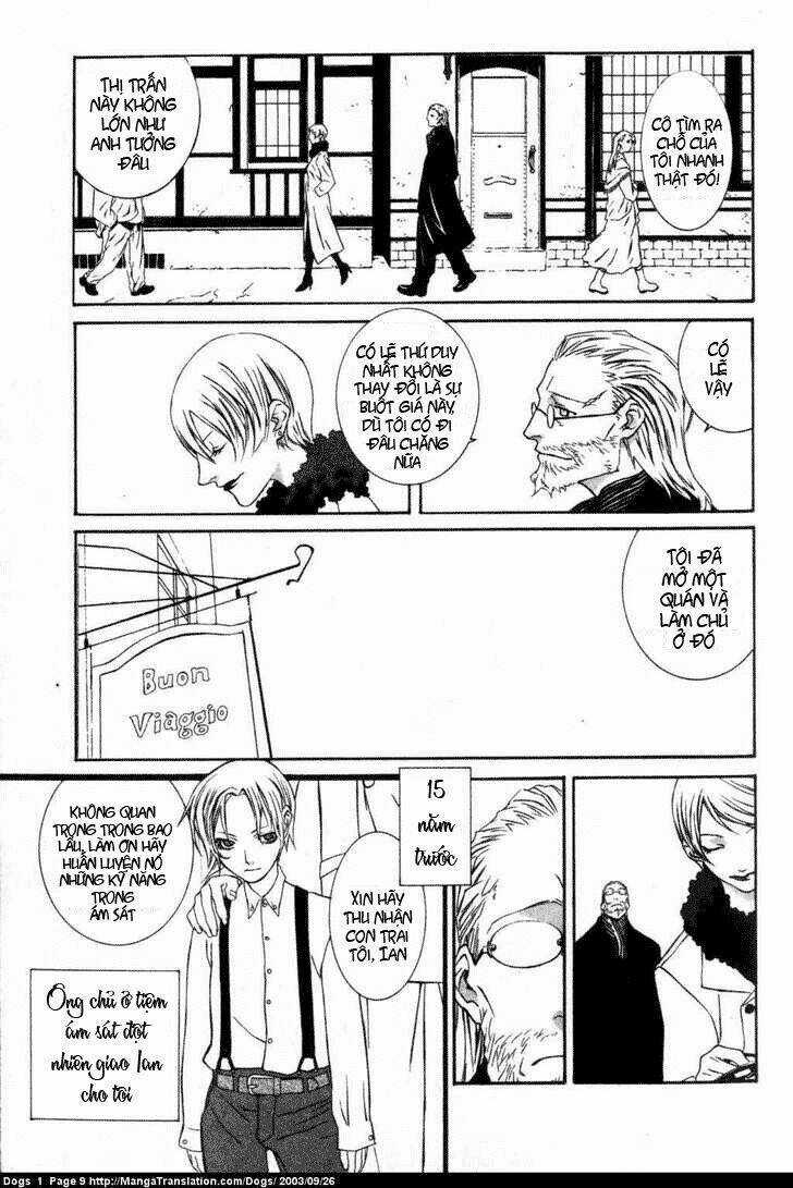 "Chó hoang" tại Thế Giới Ngầm Chapter 1 trang 4