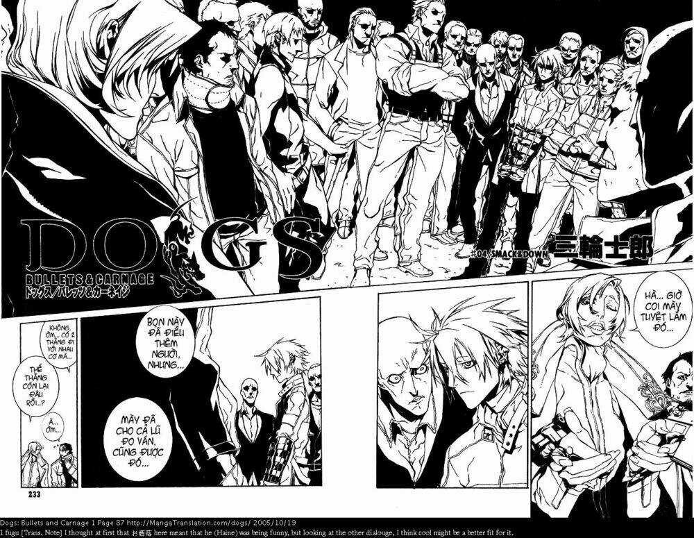 "Chó hoang" tại Thế Giới Ngầm Chapter 12 trang 2