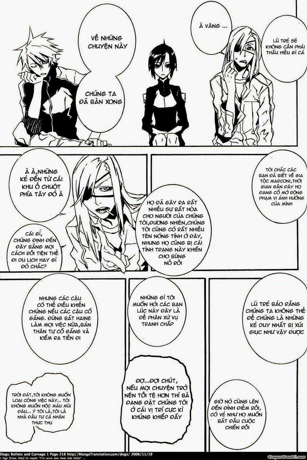 "Chó hoang" tại Thế Giới Ngầm Chapter 13 trang 9