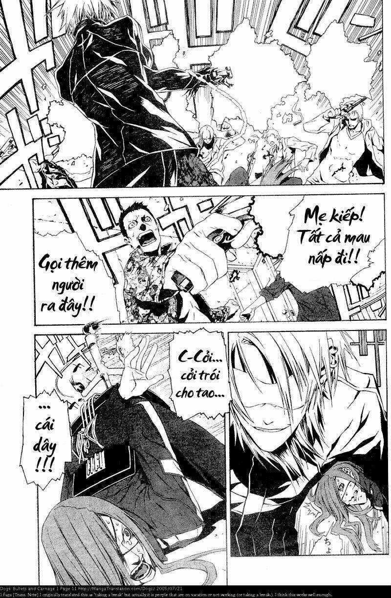 "Chó hoang" tại Thế Giới Ngầm Chapter 8 trang 11