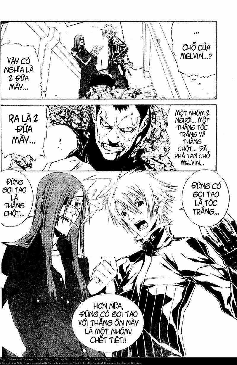 "Chó hoang" tại Thế Giới Ngầm Chapter 8 trang 26