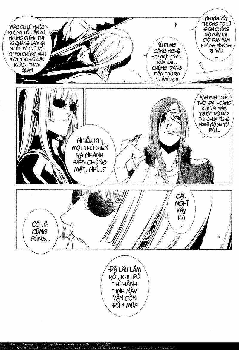 "Chó hoang" tại Thế Giới Ngầm Chapter 8 trang 29