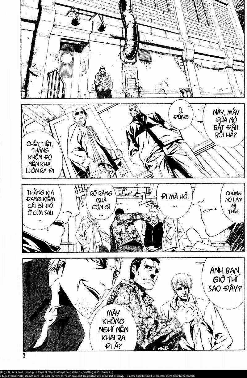 "Chó hoang" tại Thế Giới Ngầm Chapter 8 trang 3