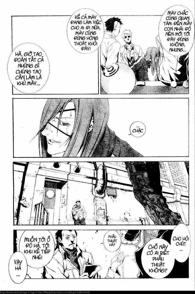 "Chó hoang" tại Thế Giới Ngầm Chapter 8 trang 5