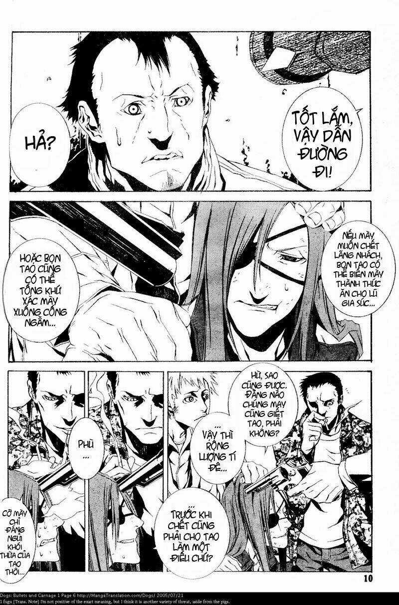 "Chó hoang" tại Thế Giới Ngầm Chapter 8 trang 6