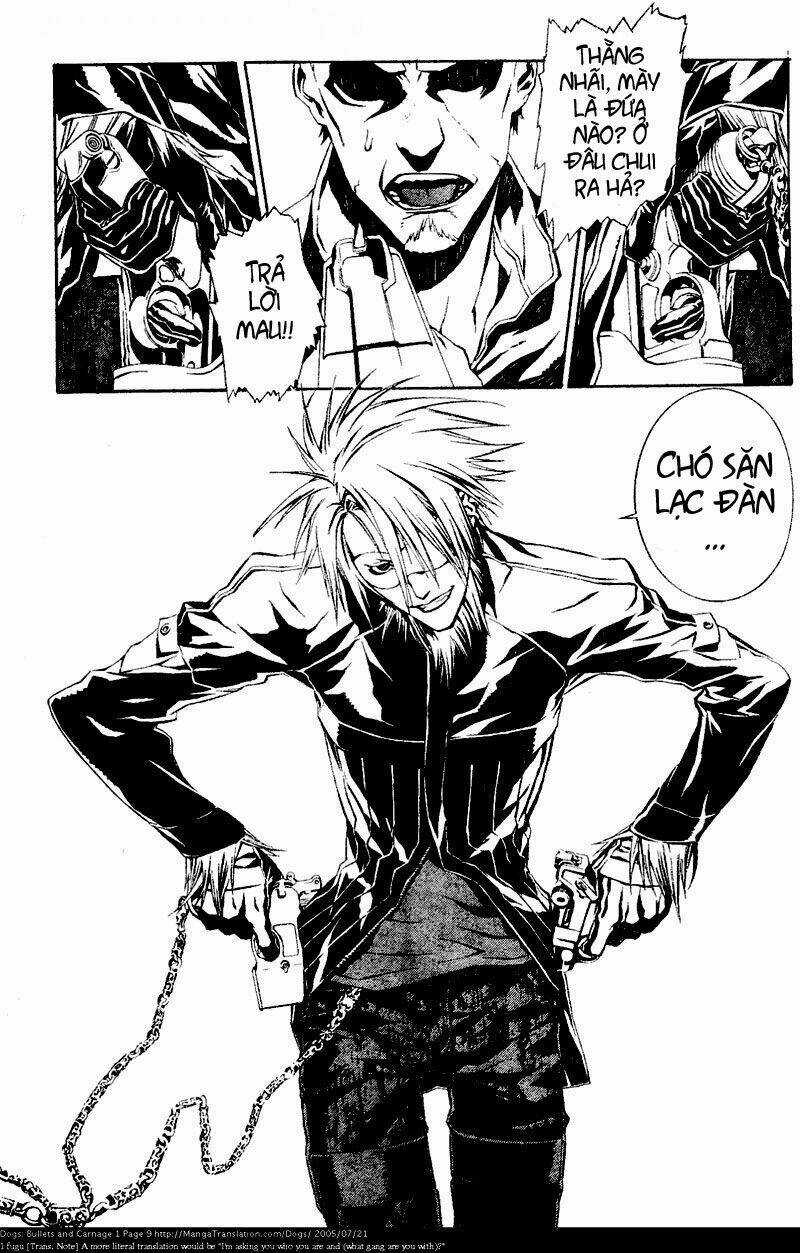 "Chó hoang" tại Thế Giới Ngầm Chapter 8 trang 9