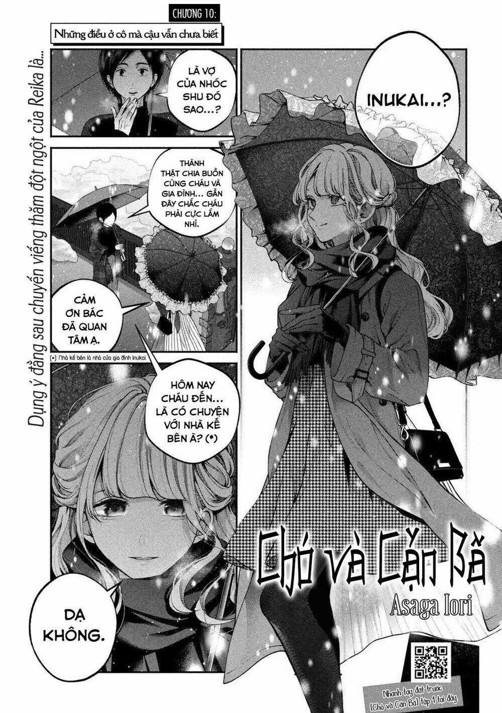 Chó Và Cặn Bã Chapter 10 trang 1