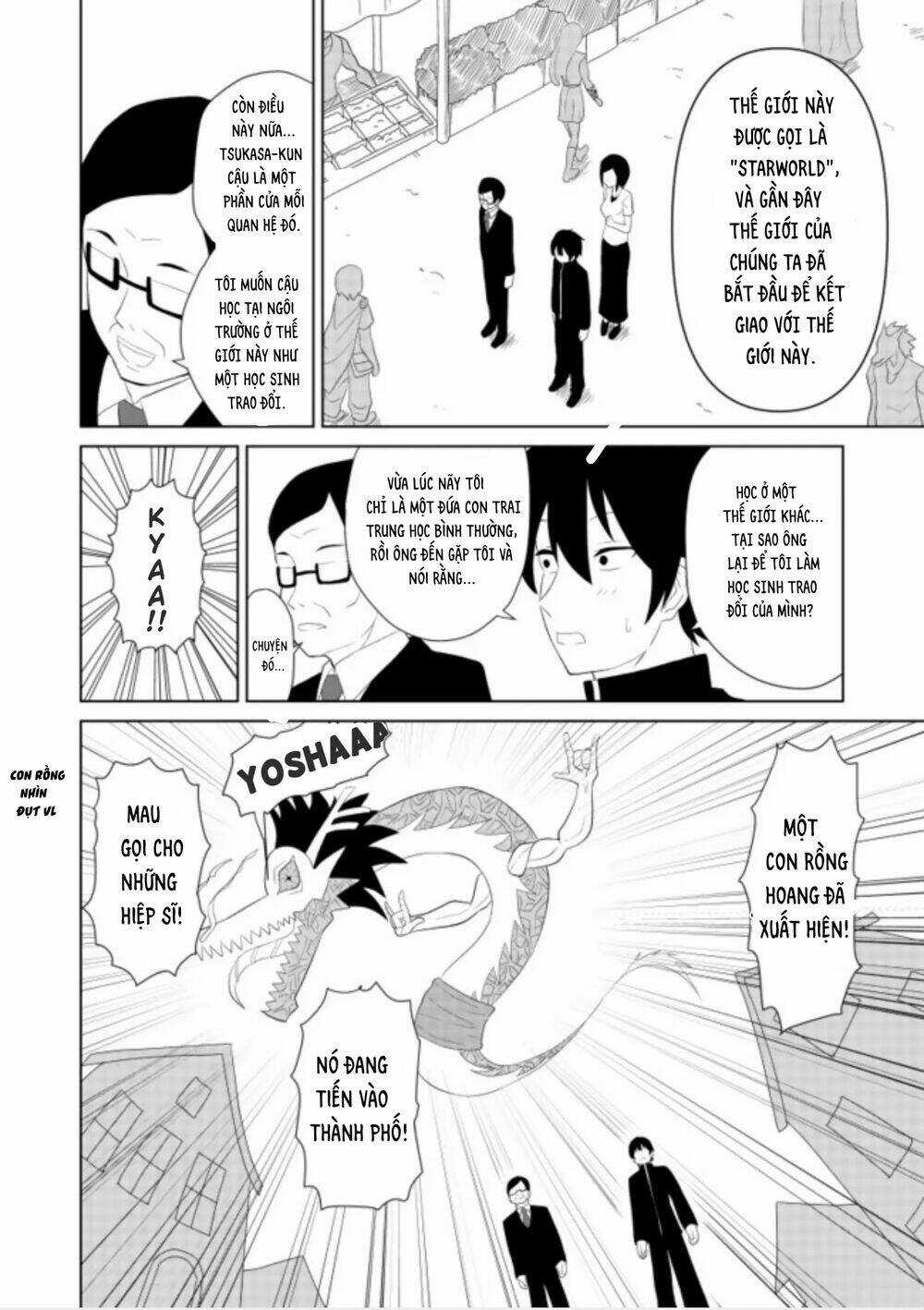 Chou Onna Kirai Na Ore Ga Isekai No Joshi-Ko Ni Ryugaku Suru Koto Ni Natta Chapter 2 trang 3