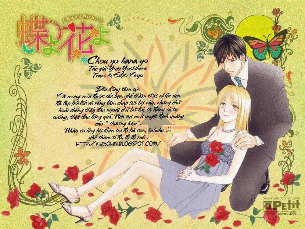 Chou Yo Hana Yo Chapter 23 trang 35