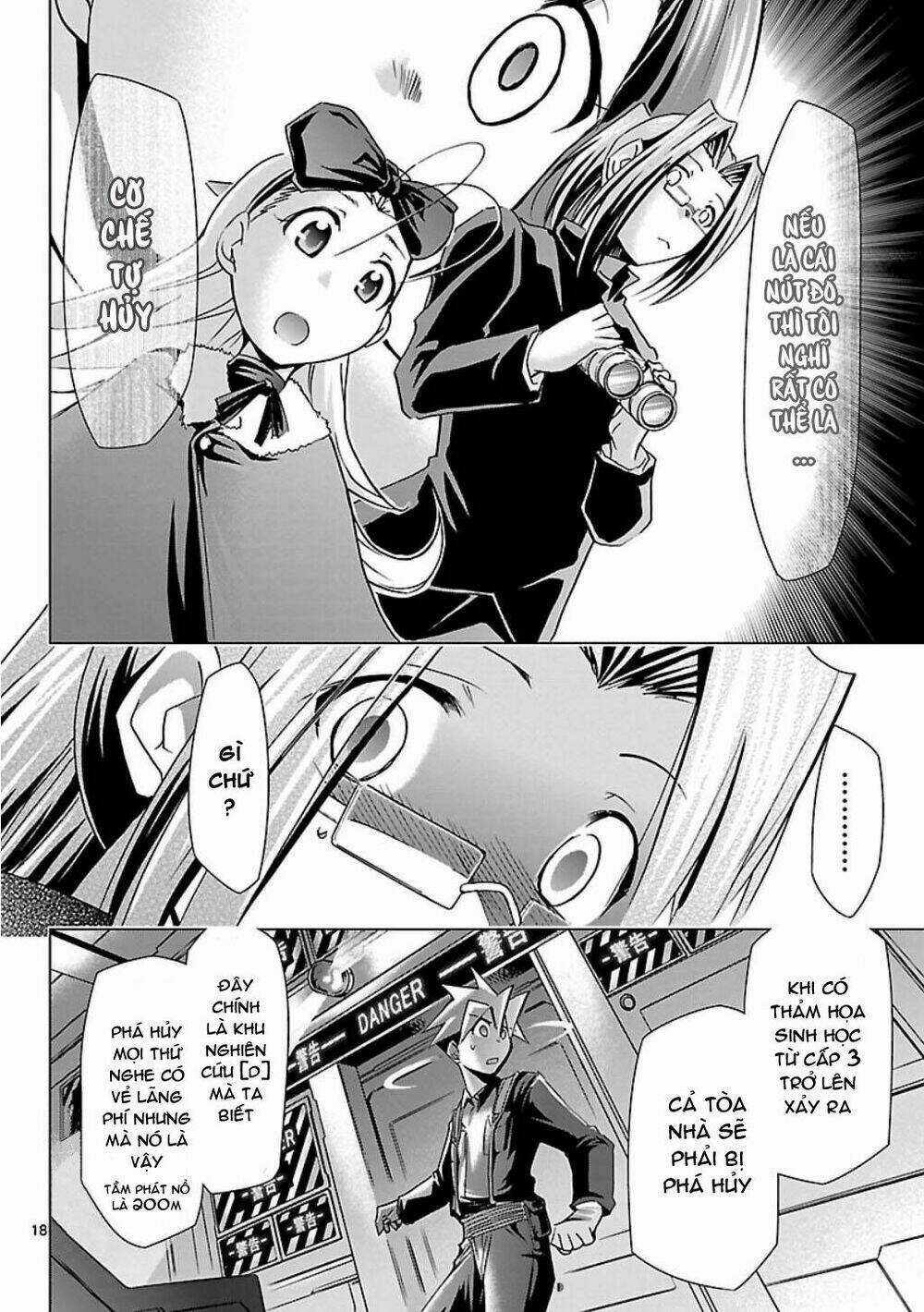 Choudokyuu Shoujo 4946 Chapter 22 trang 17