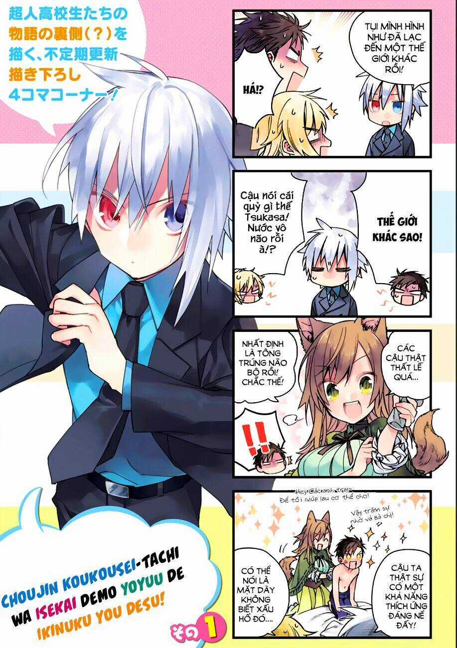 Choujin Koukousei-Tachi Wa Isekai Demo Yoyuu De Ikinuku You Desu Chapter 1 trang 24