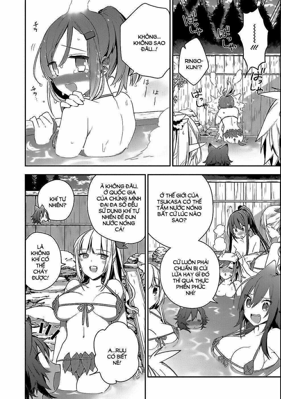 Choujin Koukousei-Tachi Wa Isekai Demo Yoyuu De Ikinuku You Desu Chapter 11 trang 6