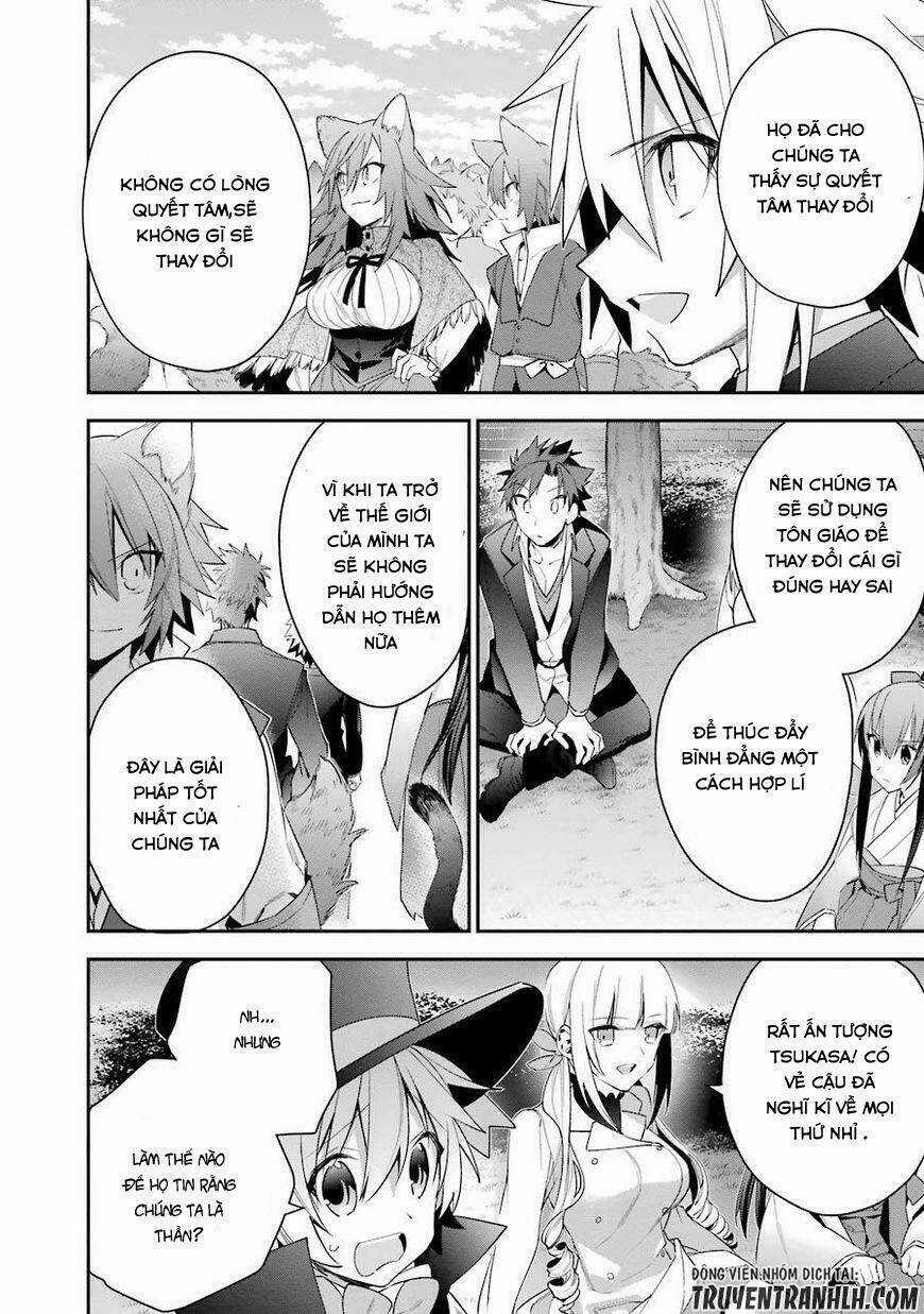 Choujin Koukousei-Tachi Wa Isekai Demo Yoyuu De Ikinuku You Desu Chapter 18 trang 9