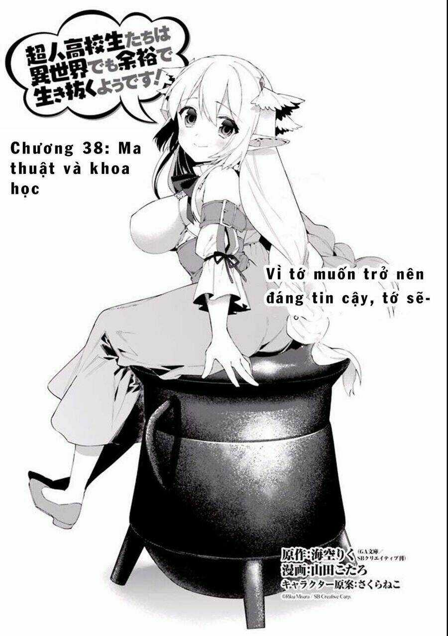 Choujin Koukousei-Tachi Wa Isekai Demo Yoyuu De Ikinuku You Desu Chapter 38 trang 3