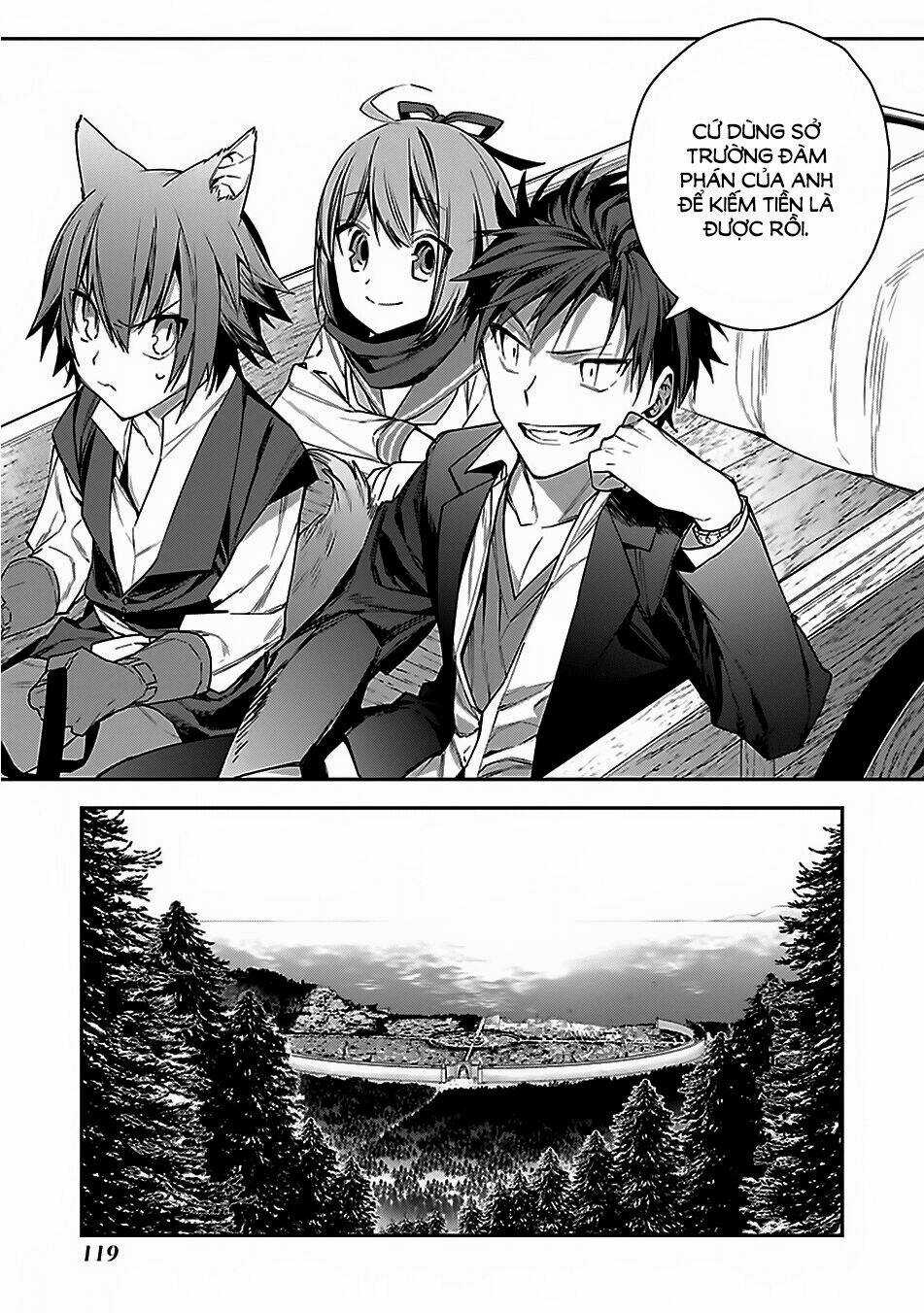 Choujin Koukousei-Tachi Wa Isekai Demo Yoyuu De Ikinuku You Desu Chapter 5 trang 19