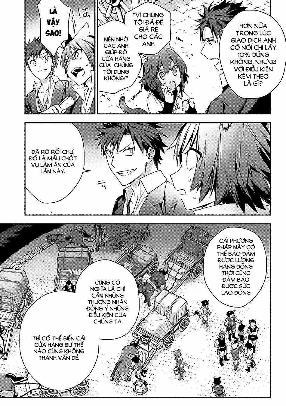 Choujin Koukousei-Tachi Wa Isekai Demo Yoyuu De Ikinuku You Desu Chapter 7 trang 7