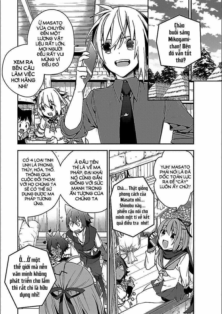 Choujin Koukousei-Tachi Wa Isekai Demo Yoyuu De Ikinuku You Desu Chapter 9 trang 11