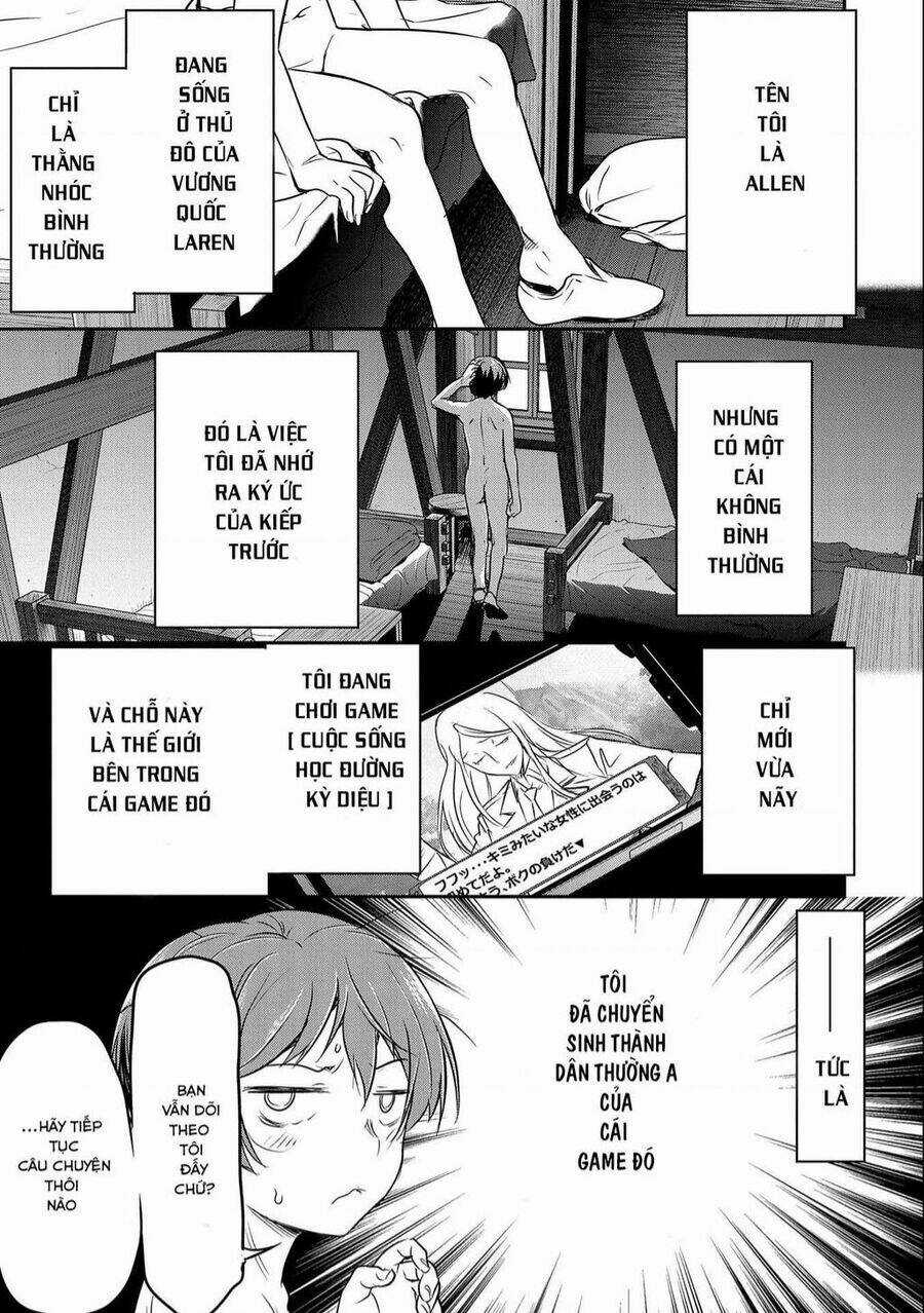 Chounin A Wa Akuyaku Reijou Wo Doushite Mo Sukuitai Chapter 1 trang 10
