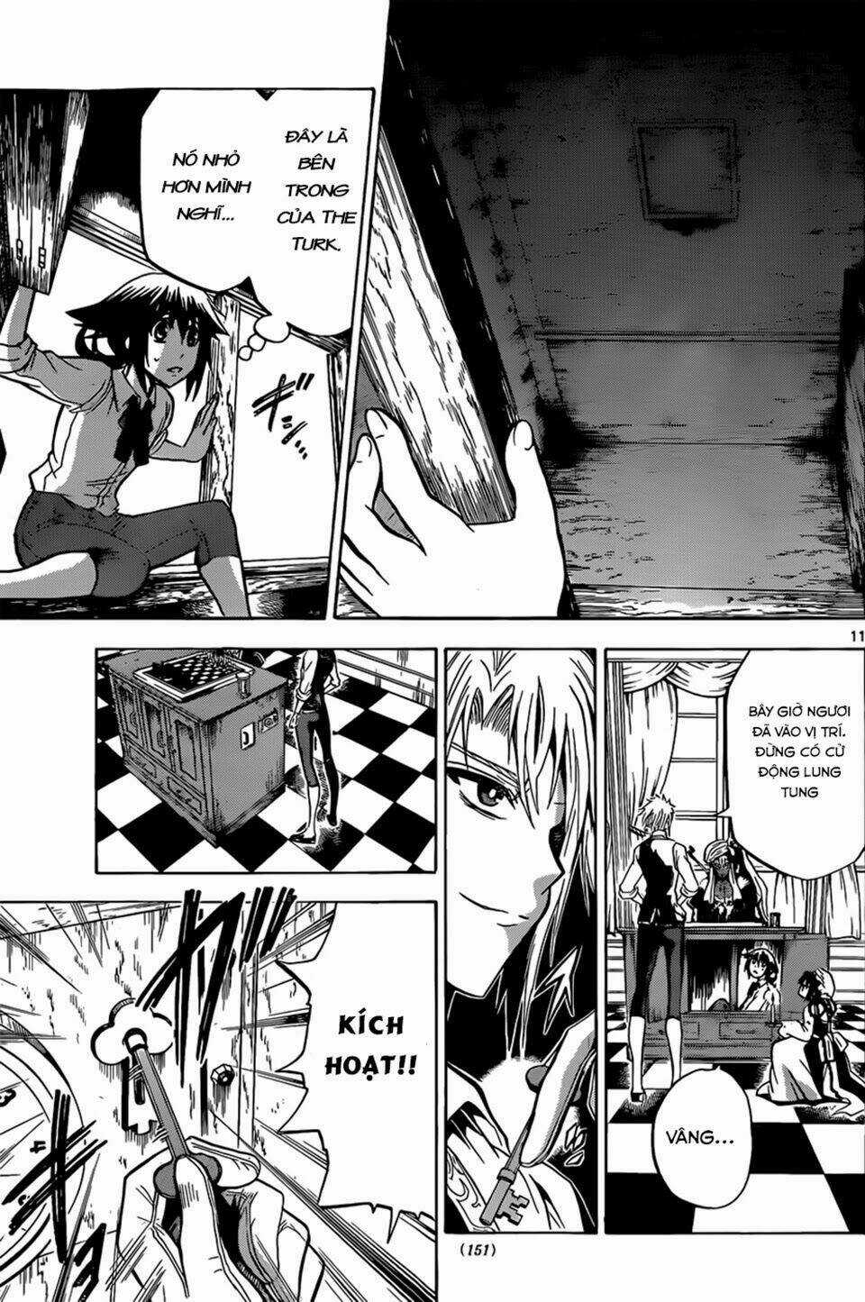 Chrono Monochrome Chapter 4 trang 11