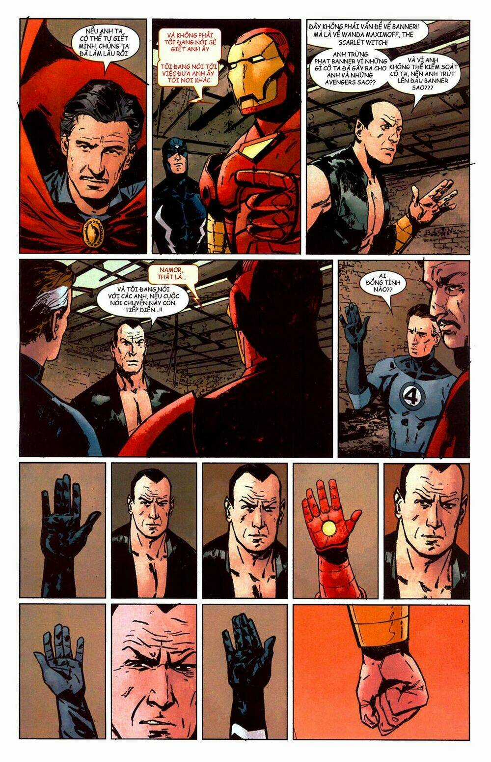 Chronological Marvel Civil War Chapter 1 trang 13