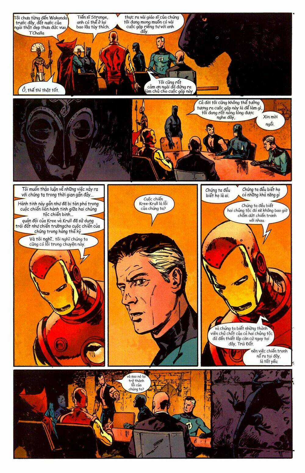 Chronological Marvel Civil War Chapter 1 trang 2
