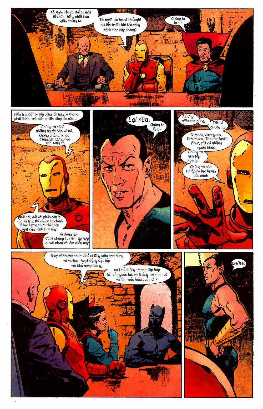 Chronological Marvel Civil War Chapter 1 trang 3