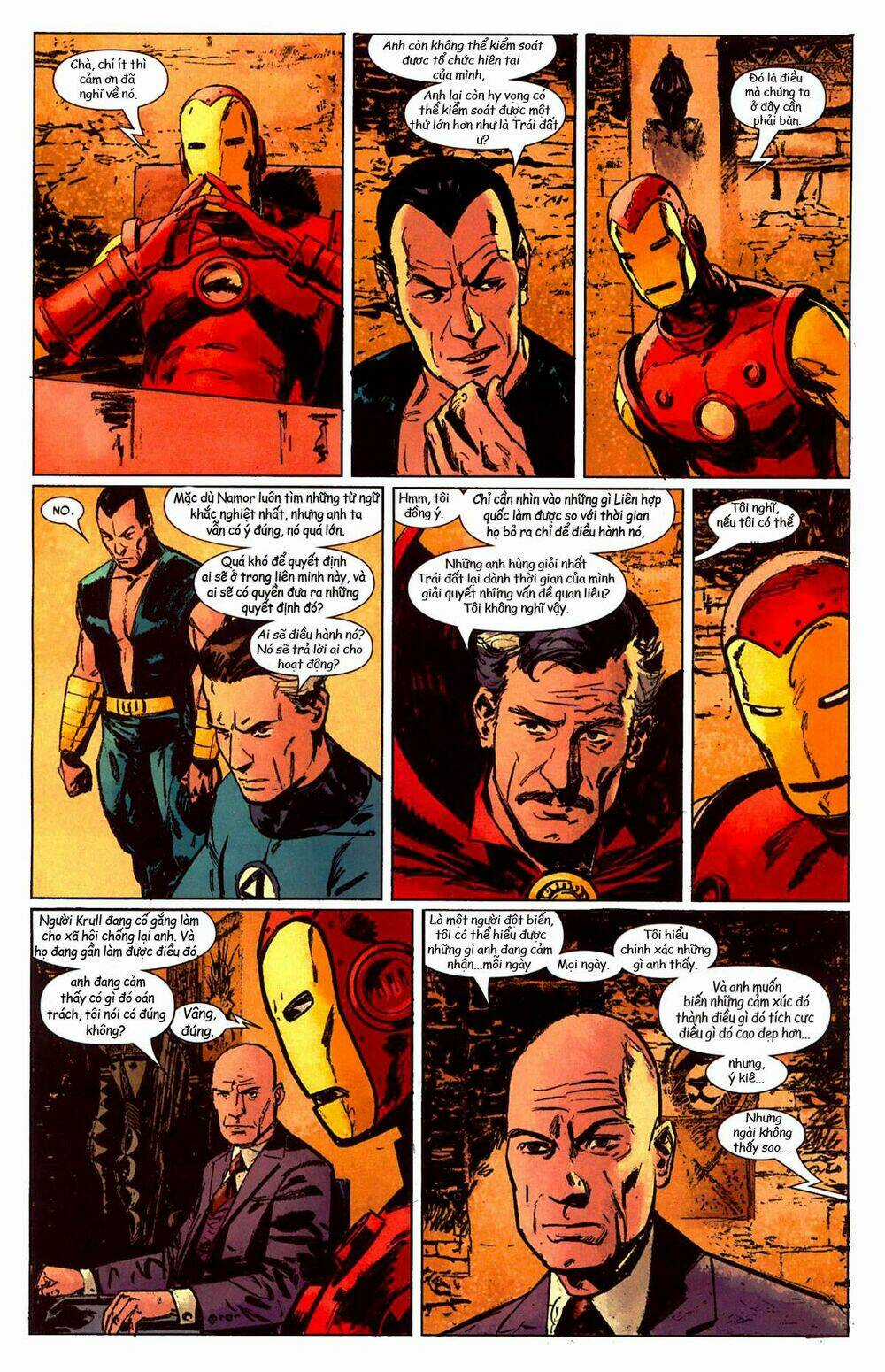 Chronological Marvel Civil War Chapter 1 trang 4