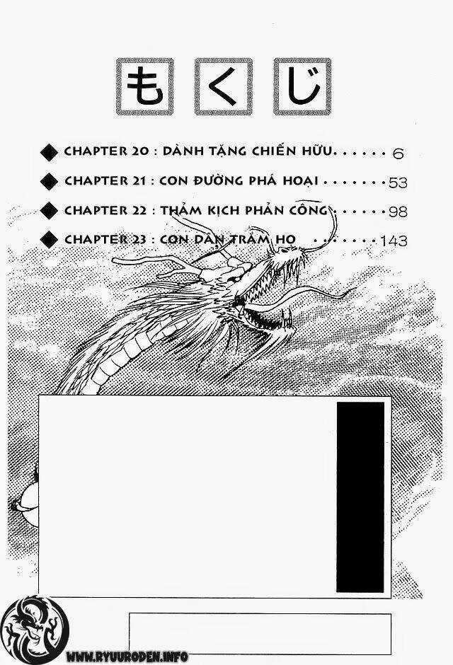 Chú Bé Rồng - Ryuuroden Chapter 20 trang 3