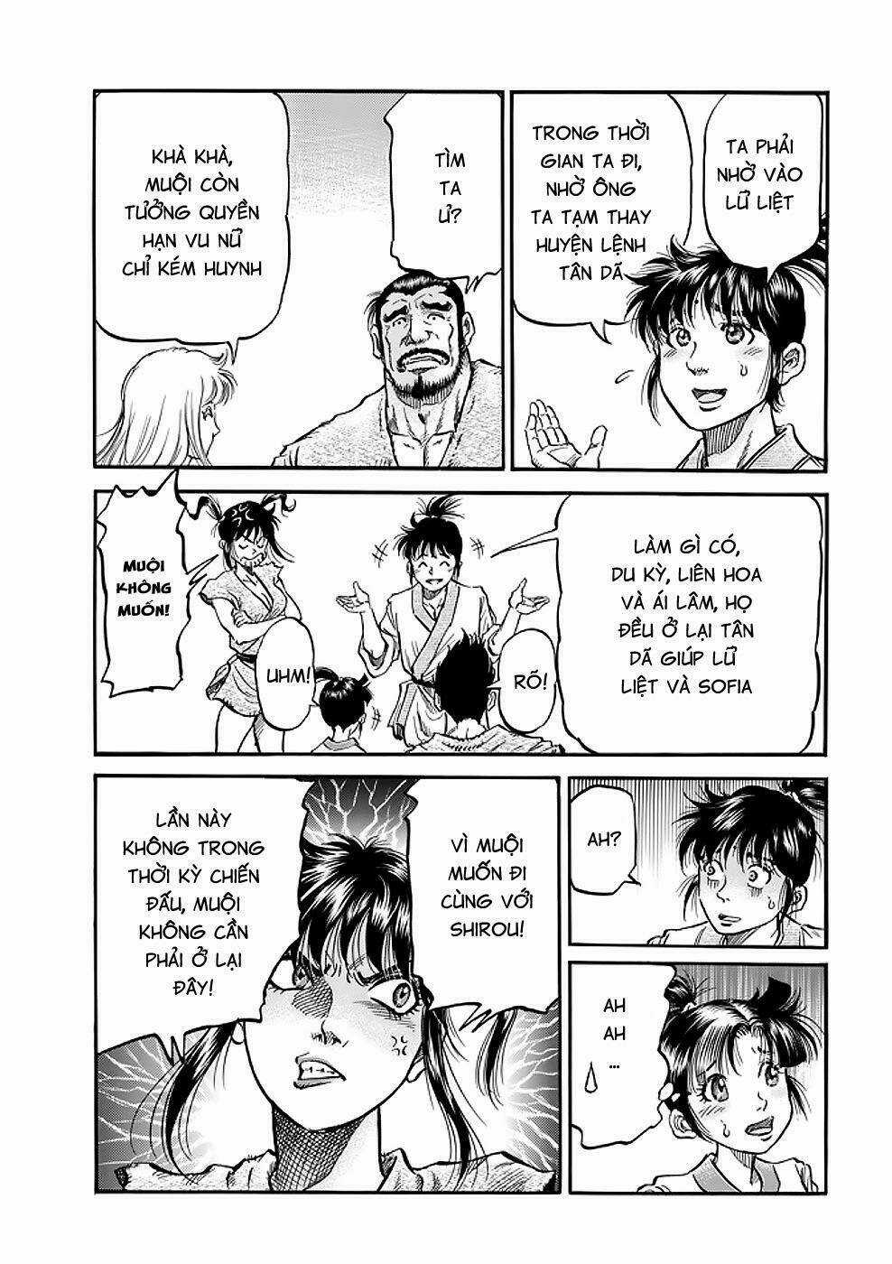 Chú Bé Rồng - Ryuuroden Chapter 290.3 trang 5