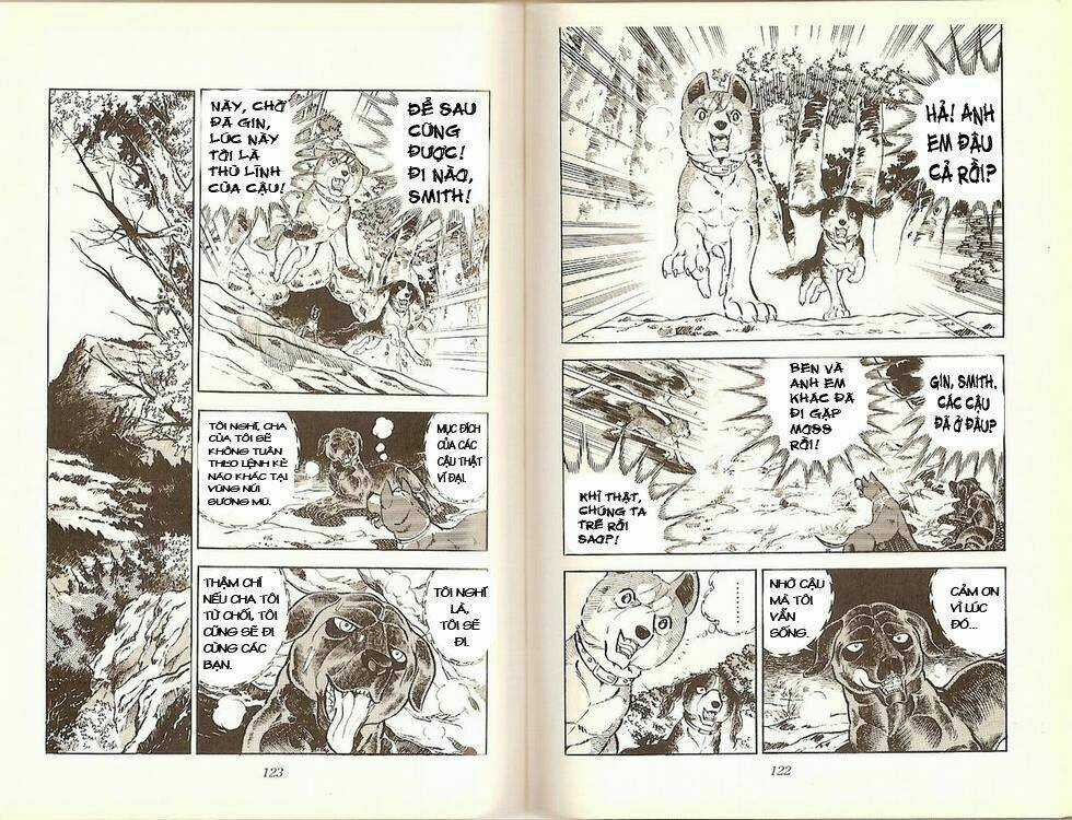 Chú Chó Có Nghĩa - Ginga Nagareboshi Gin Chapter 16 trang 8