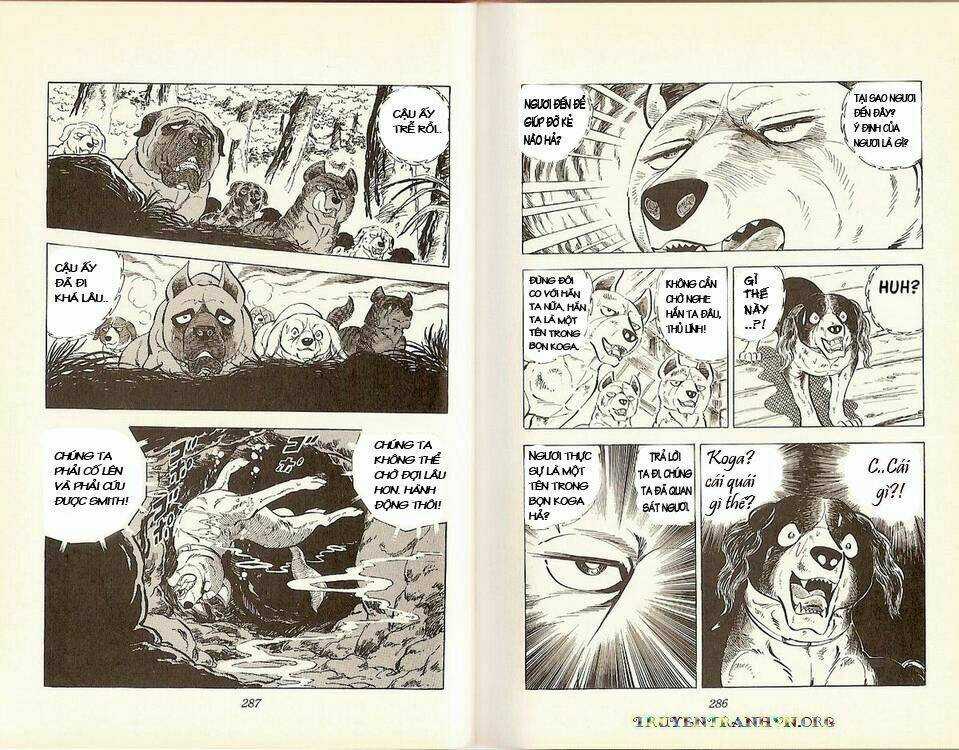 Chú Chó Có Nghĩa - Ginga Nagareboshi Gin Chapter 18 trang 10