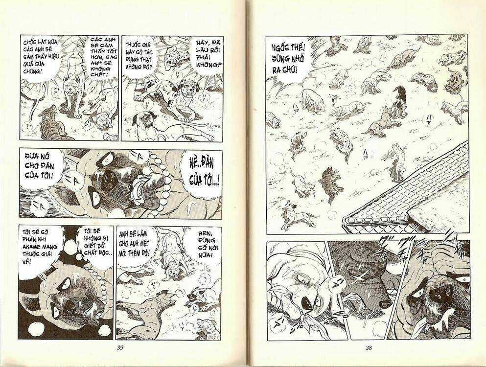 Chú Chó Có Nghĩa - Ginga Nagareboshi Gin Chapter 19 trang 17