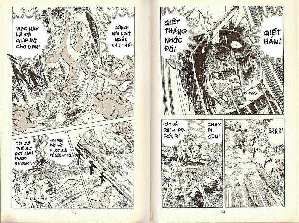 Chú Chó Có Nghĩa - Ginga Nagareboshi Gin Chapter 19 trang 35