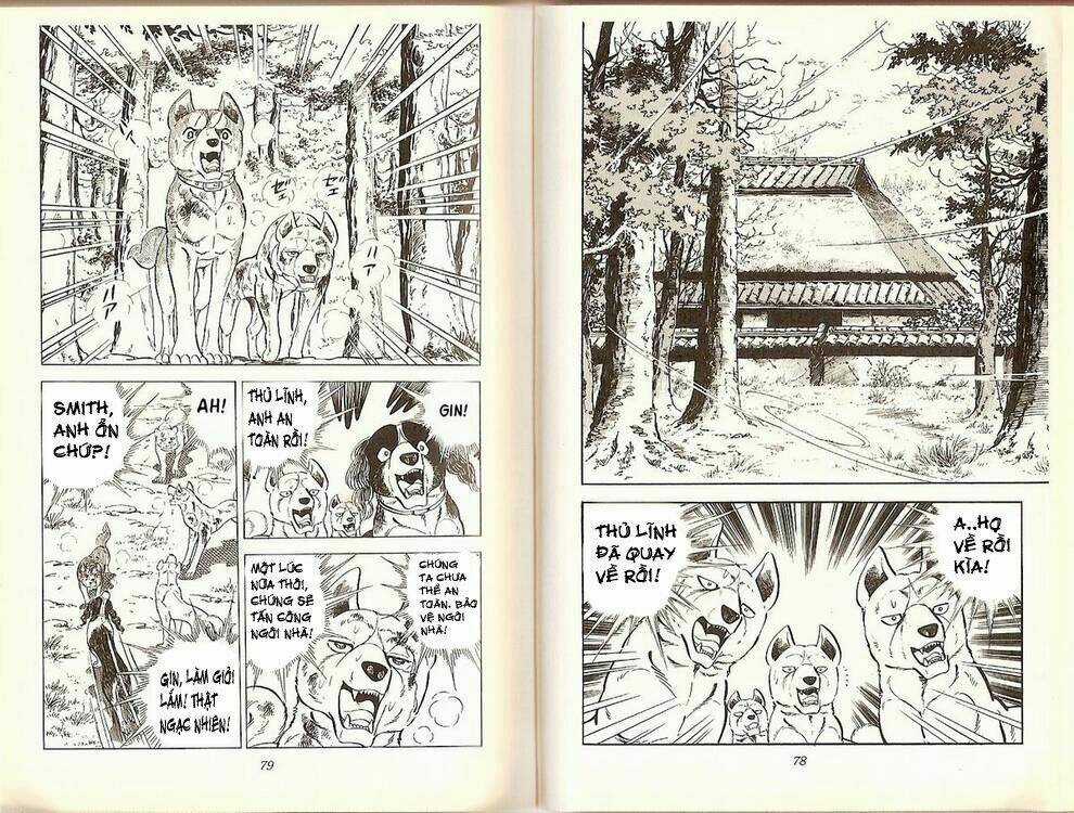 Chú Chó Có Nghĩa - Ginga Nagareboshi Gin Chapter 19 trang 37