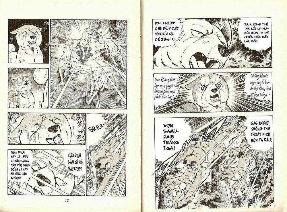 Chú Chó Có Nghĩa - Ginga Nagareboshi Gin Chapter 19 trang 4