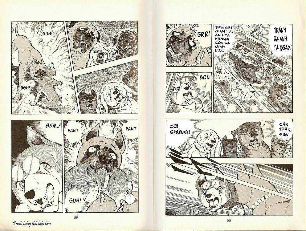 Chú Chó Có Nghĩa - Ginga Nagareboshi Gin Chapter 19 trang 42