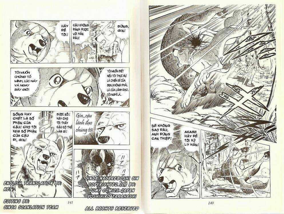 Chú Chó Có Nghĩa - Ginga Nagareboshi Gin Chapter 20 trang 18