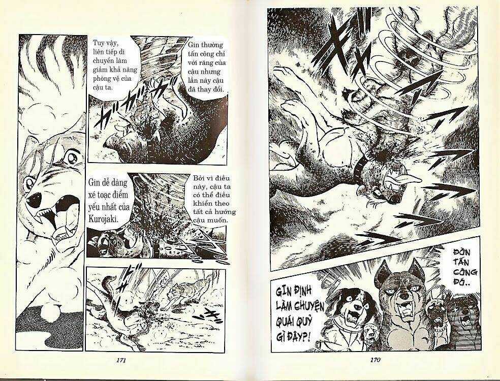 Chú Chó Có Nghĩa - Ginga Nagareboshi Gin Chapter 21 trang 14