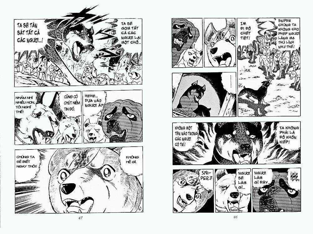 Chú Chó Có Nghĩa - Ginga Nagareboshi Gin Chapter 24 trang 21