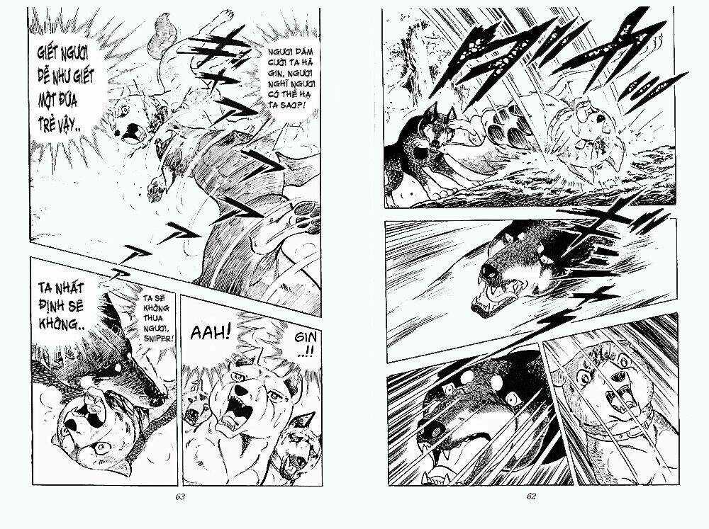 Chú Chó Có Nghĩa - Ginga Nagareboshi Gin Chapter 24 trang 29