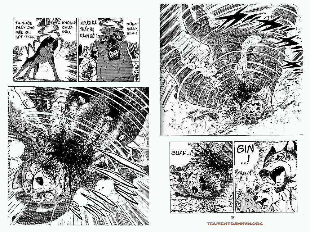 Chú Chó Có Nghĩa - Ginga Nagareboshi Gin Chapter 24 trang 36