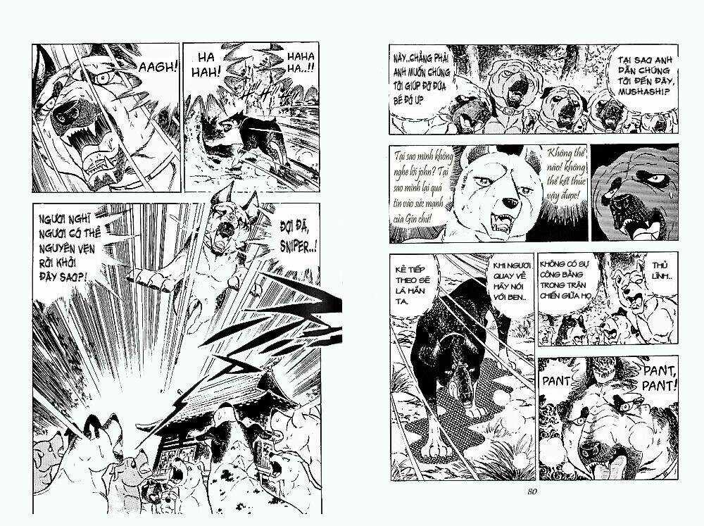 Chú Chó Có Nghĩa - Ginga Nagareboshi Gin Chapter 24 trang 38