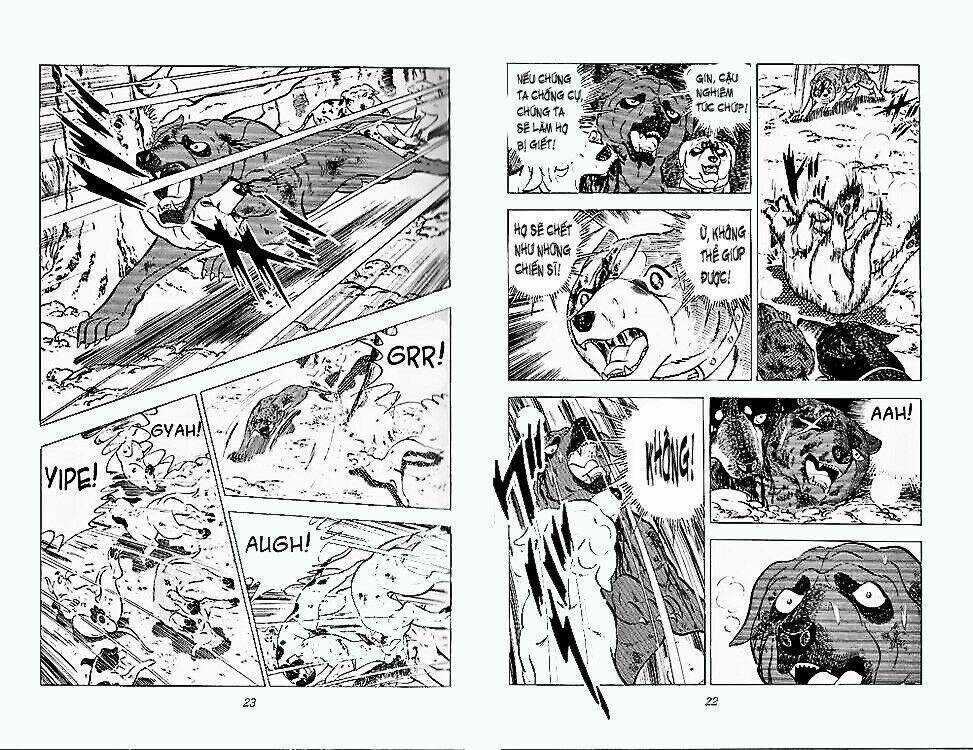 Chú Chó Có Nghĩa - Ginga Nagareboshi Gin Chapter 24 trang 9