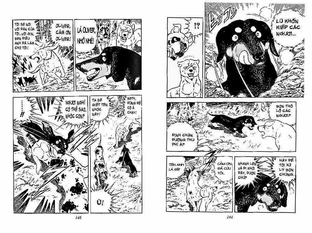 Chú Chó Có Nghĩa - Ginga Nagareboshi Gin Chapter 26 trang 10