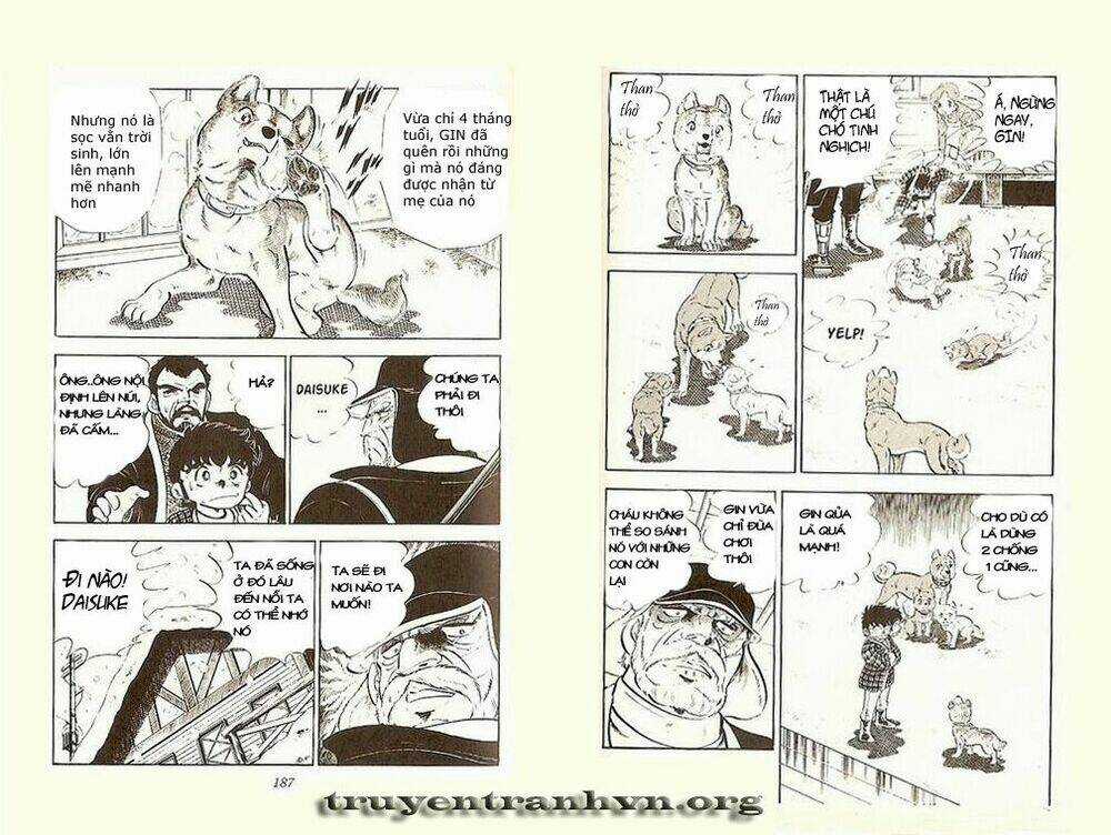 Chú Chó Có Nghĩa - Ginga Nagareboshi Gin Chapter 4 trang 6